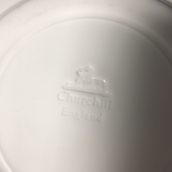 Vintage Blue Willow Plates 8” by Churchill | England - Picture 4 of 6